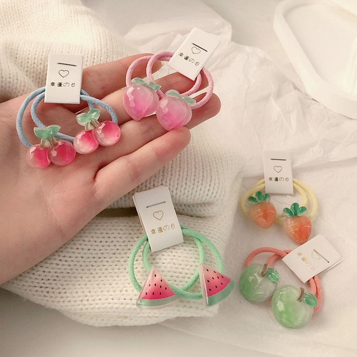Travel Accessories Aesthetic - Детские резинки для волос с морковью,