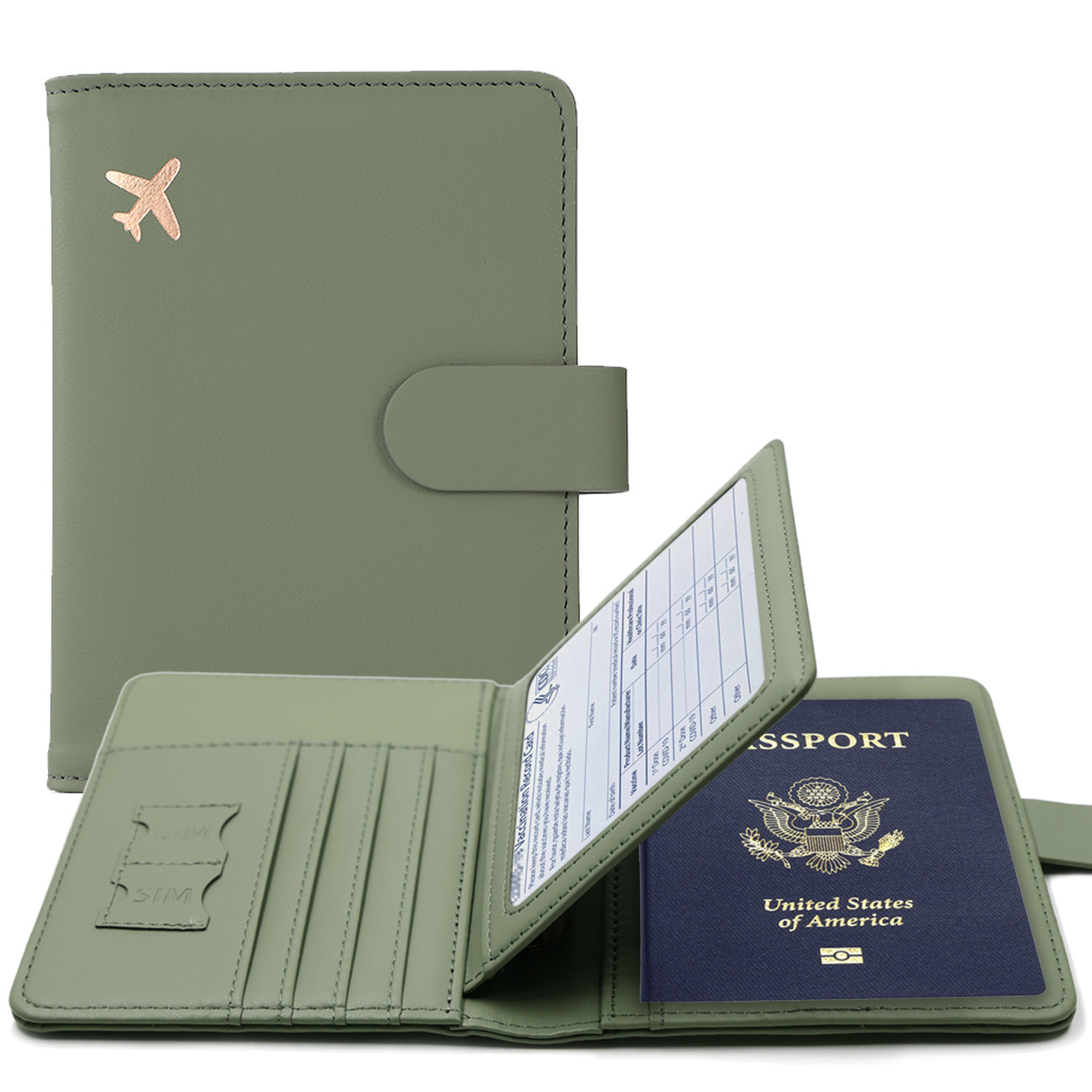 Обложка для паспорта RFID, чех – обзор и цена Travel Accessories Wallet