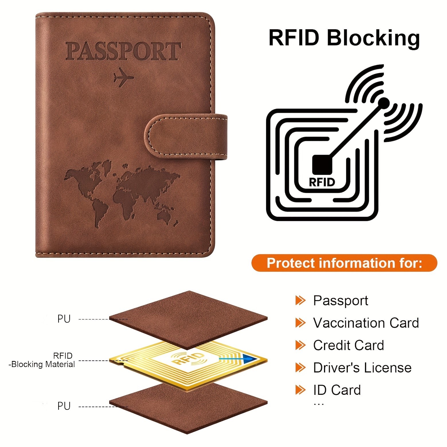 Обложка для паспорта, чехол дл – обзор и цена Travel Accessories Wallet